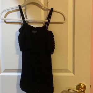Black TopShop knit tank